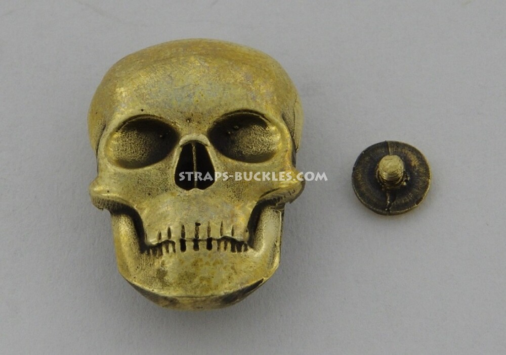 Skull big brass