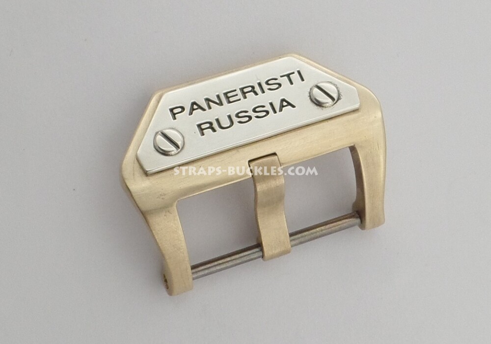Bronze / brass buckle PANERISTI RUSSIA 20,22,24 мм 