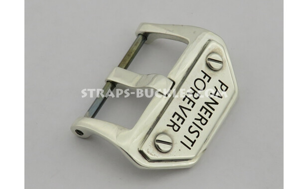 Sterling silver buckle Paneristi Forever 20,22,24 мм 