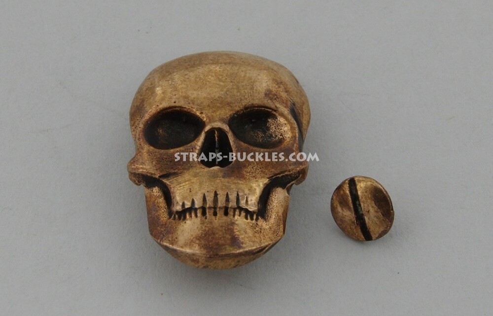 Skull big bronze