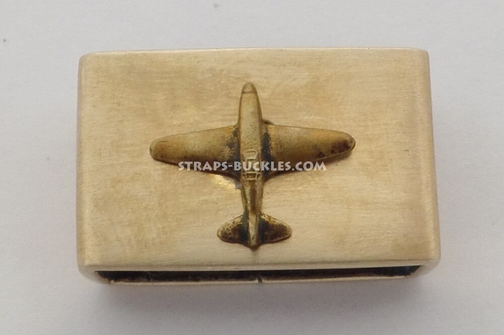 Bronze keeper matt 24 mm with bronze/brass insert