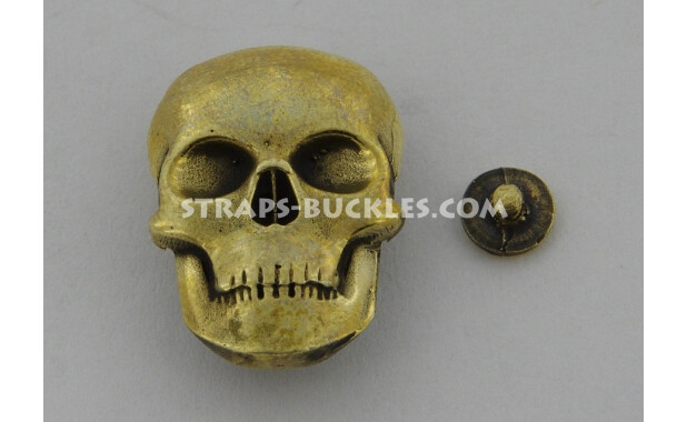 Skull big brass