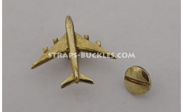 Airplane brass/bronze mini