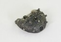 Часовая пряжка из серебра в виде старинной морской мины, marine mine silver 24 мм