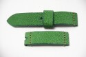 Часовой ремешок "зеленый скат" из неполированной кожи ската.